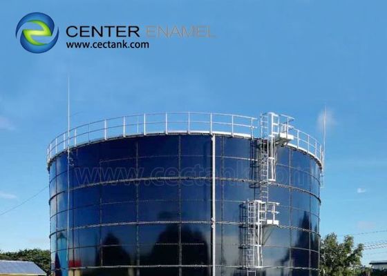 Bolted Steel Potable Water Storage Tank With Aluminum Dome Roof