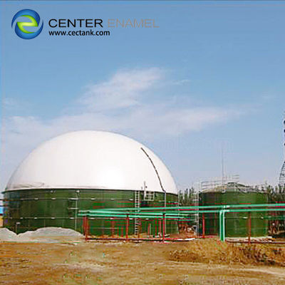 60000 Gallons Food Grade Bolted Steel Dry Bulk Storage Tanks For Farm Plant