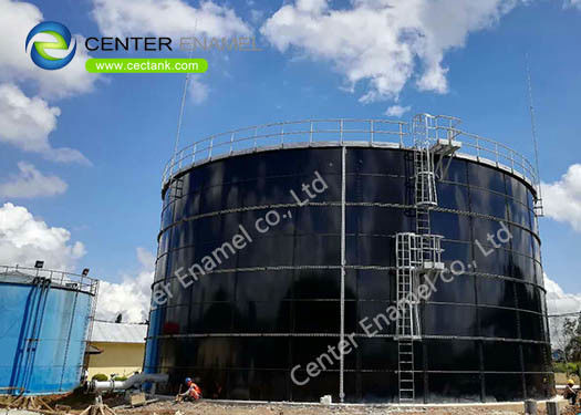 Bolted Steel Waste Water Storage Tanks And Effluent Holding Tanks For Wastewater Treatment Project
