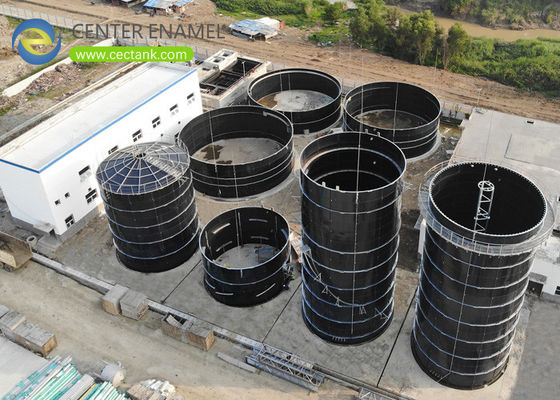 Durable Steel Liquid Storage Tanks 20m3 Anti Adhesion