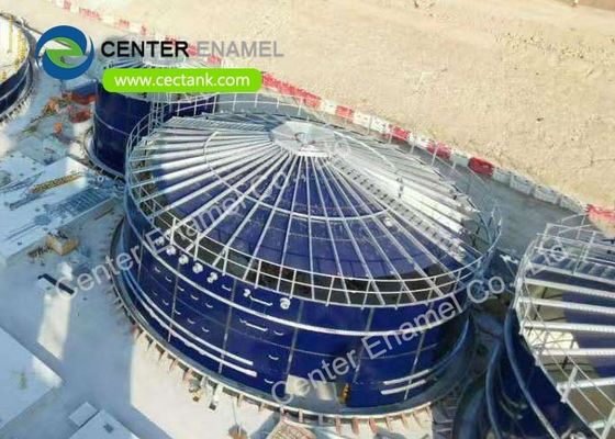 Bolted Steel Anaerobic Digester Tank  20000m3 Two Layer Coating