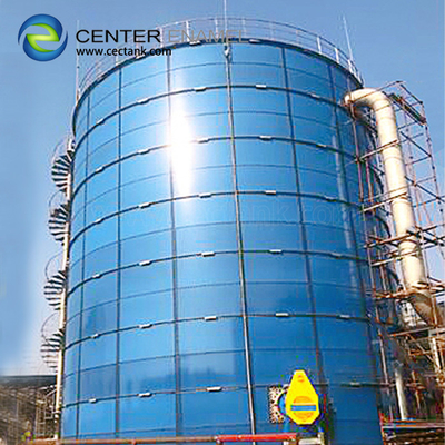 BSCI Bolted Steel Tanks For Chemical Waste Water Treatment Plant 