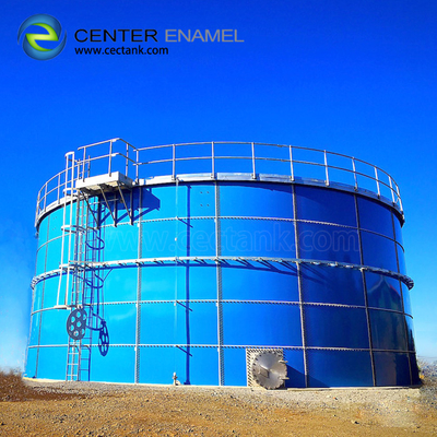 20m3 Glass Fused Steel Tanks For Seawater Desalination Project