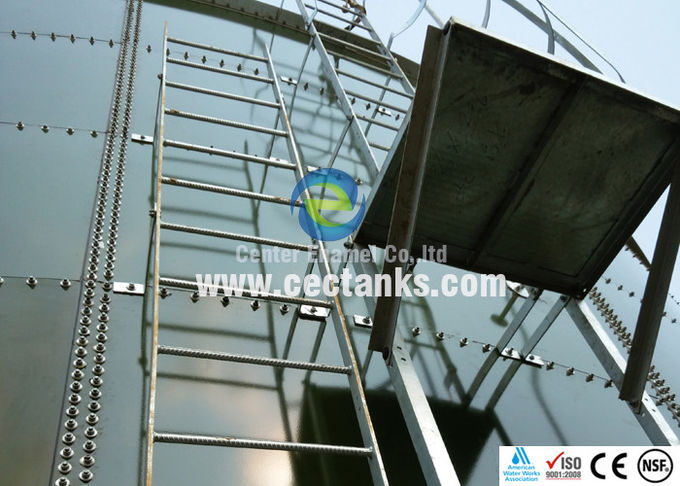 Glass Fused Steel Waste Water Storage Tanks for Waste Water Treatment Plant 0