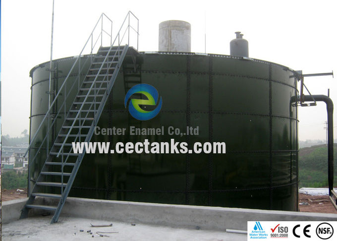 Glass Coated Steel Irrigation Agricultural Water Storage Tanks Sprinkler Systems Chemical Resistance 0