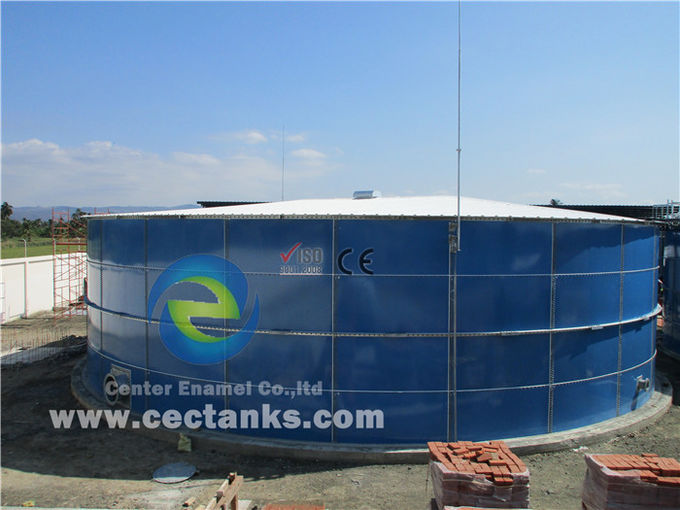 OSHA BSCI Customized Water Storage Tanks With Glass Lined Steel ISO9001 Expandable & Movable 1