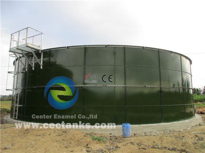 OSHA BSCI Customized Water Storage Tanks With Glass Lined Steel ISO9001 Expandable & Movable 0
