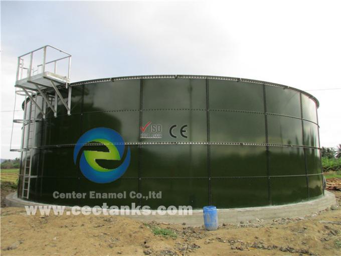 OSHA BSCI Customized Water Storage Tanks With Glass Lined Steel ISO9001