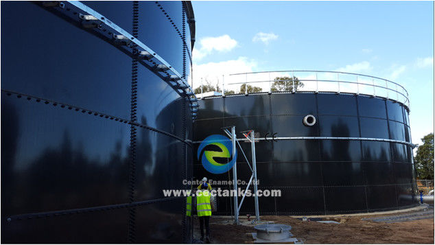Water Supply Storage Project Glass Fused To Steel Water Tanks Silo Container Complied To NSF 61/ ANSI 1