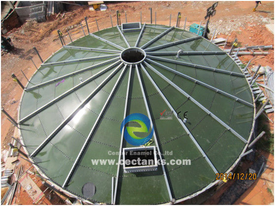 Transmission and Extension of Lake Pipeline Glass Fused Steel Tanks with ART 310 Steel Plate ISO9001 0