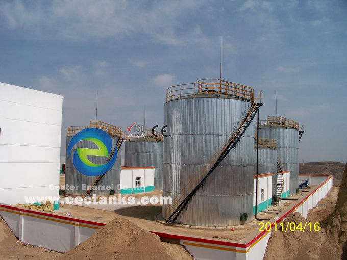 Fire Water Storage Tanks With Aluminum Roof Can Be Dismantled And Rebuilt 0